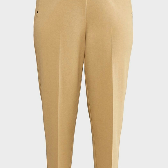 Plus Size Slim Leg Dressy Knit Pants - Picture 2 of 3